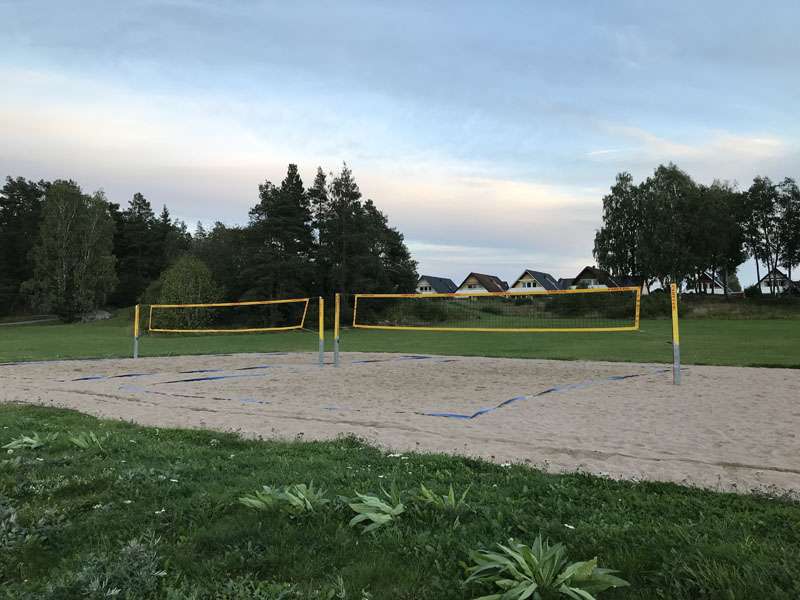 Beachvolleyplanen i Storvreta