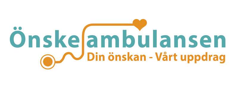 Logo för Önskeambulansen i Storvreta