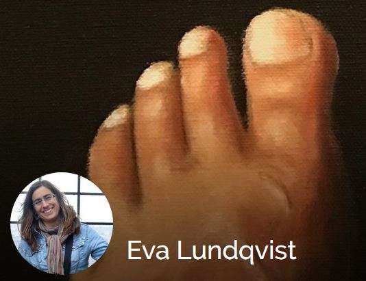 Eva Lundqvist konstnär i Storvreta