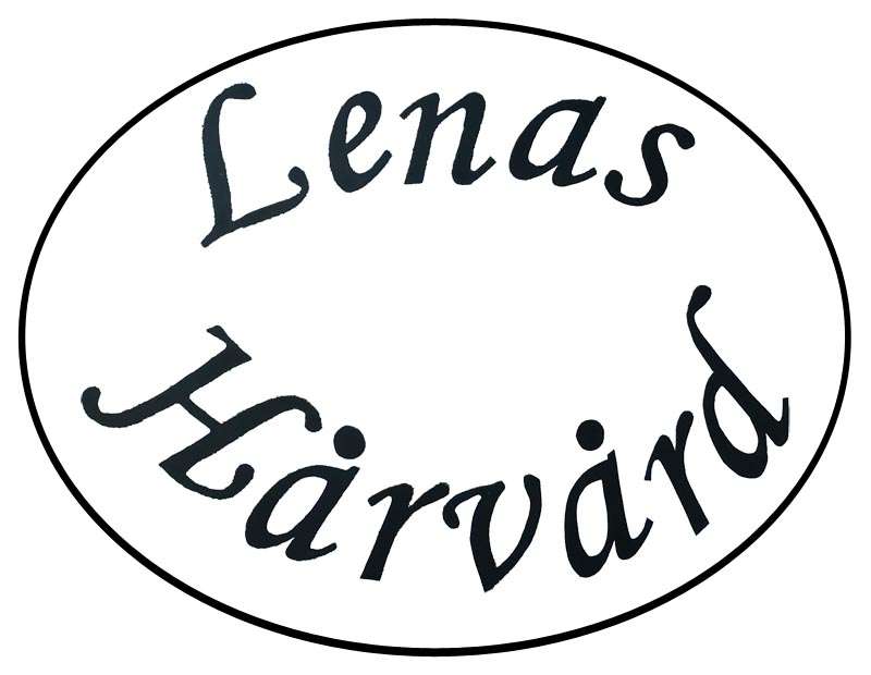 Logo för lenas hårvård i Storvreta