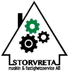 Logo för Storvreta maskin & fastighetsservice AB