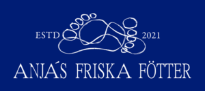 Anjas friska fötter logo Storvreta