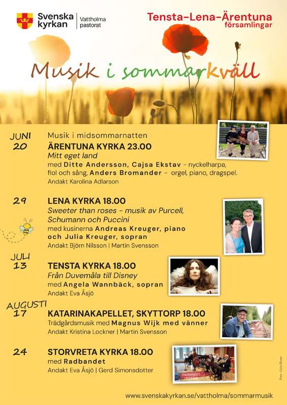 Musik i sommarkväll Storvreta
